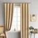 Set of curtains "Merlin", size 2x210x270 cm, beige color