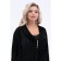 Cardigan female, size 52, black color