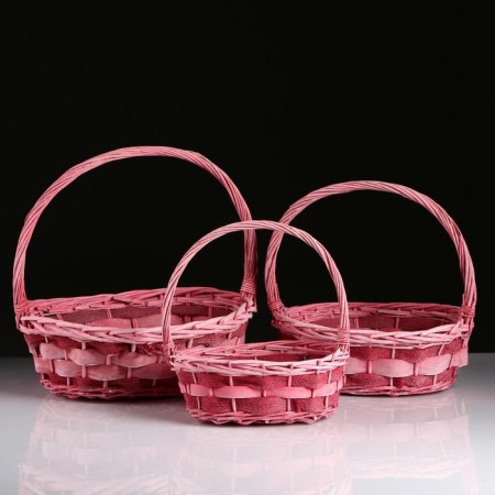 Camping set, 3 pcs. 42x34xh15/40, 35x28xh13/34,29x22xh11/30 cm