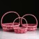 Camping set, 3 pcs. 42x34xh15/40, 35x28xh13/34,29x22xh11/30 cm