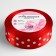 Satin ribbon "Golshek", 25 mm × 23 ± 1 m, color red No. 026