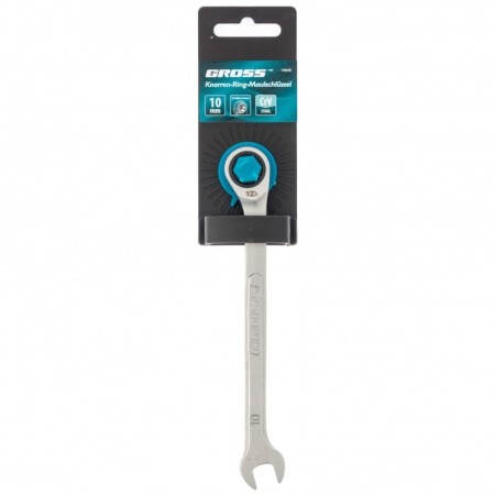 Combined rattling key GROSS 14848, 10 mm-3
