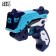 Space Blaster gun, light, sound, works from batteries, mix color