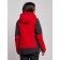 Ski jacket female, size 48, red color