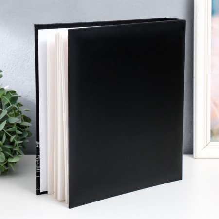 Photo album 50 "Magnetic" sheets "Heritage" 23x28cm, first 3-rings-1