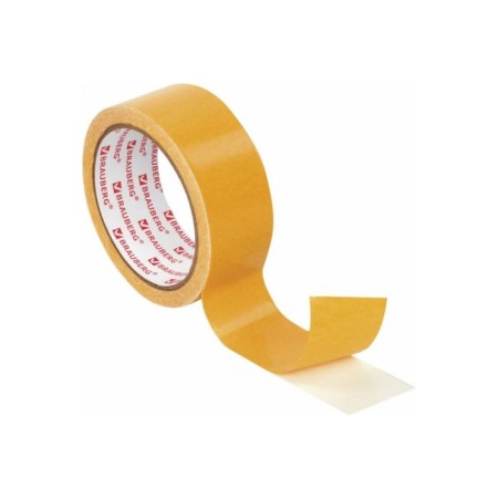 Double -sided Brauberg 606428, fabric base, 38 mm x 10 m 10 m-2