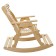 The rocking chair on the tape, 70 × 130 × 120cm, from linden, "Dobroparov"