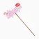 Topper "Ah what a woman", in packaging, pink, 15 × 7 cm
