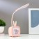 Table lamp with RGB backlight 1668/1 8xLED 1.5W USB AKB MIX 6x8x33 cm Risalux