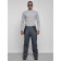 Semi-combinezone ski insulated male winter, size 54, dark gray color