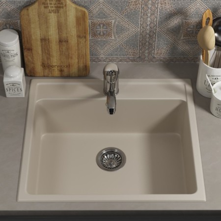 Kitchen is a kitchen of a stone uperwood upd-104, 530x480 mm, rectangular, the color of the lines-1