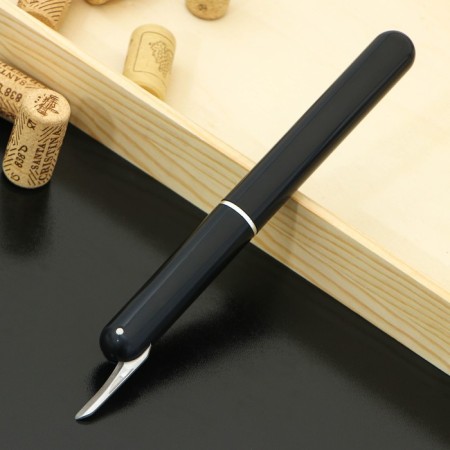 Vacuum corkscrew for wine PENL, 20 cm, black color-1