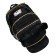School backpack 40x33x15cm, ergonomic back, Across 410, black/gold