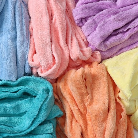 Nozzle for a mop belt shade “wide loops”, microfiber 200 gr, mix color-4