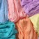Nozzle for a mop belt shade “wide loops”, microfiber 200 gr, mix color