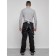 Semi -combinezone ski insulated male winter, size 56, black color