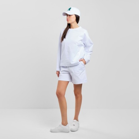 Women's costume (sweatshirt and shorts) Mist, p. 40-42, white-5
