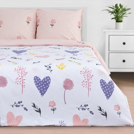 Bed linen "Ethel" duet Flower Garden 143*215 cm - 2 pcs, 220*240 cm, 70*70 cm -2 pcs-2