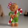 Polystone souvenir "Pitch with candy and candy" 4.5x8.5x14 cm