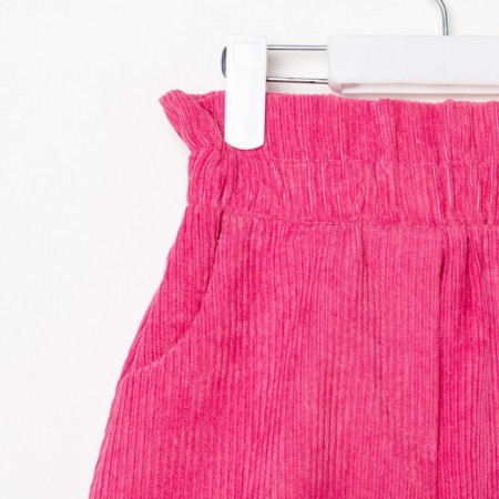 Children's skirt KAFTAN "Velvet", p. 30 (98-104), bright pink-6