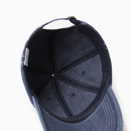 Men's cap Minaku "Tiger", Blue color, rr 56-58-6