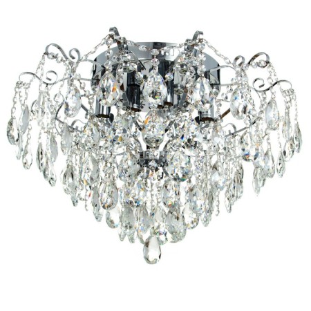 MARIA CHARALY 9X60W E14+27W LED PDU Chrome 58x58x33cm SVK