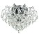 MARIA CHARALY 9X60W E14+27W LED PDU Chrome 58x58x33cm SVK
