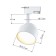 Single -phase track lamp TR16 GX53 WH under the white lamp