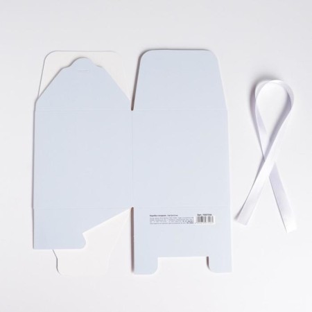 Gift folding box, packaging, “blue”, 12 x 12 x 12 cm-4