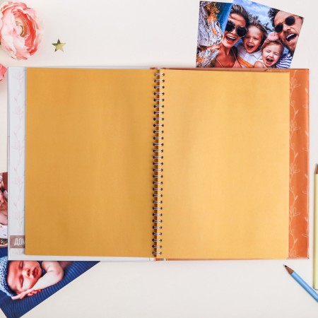 Funny “History of our family”, hard cover, 20x26 cm, 23 sheets-9