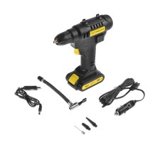 Car compressor, wireless, 12 V, 27 l/min, 2000 mA