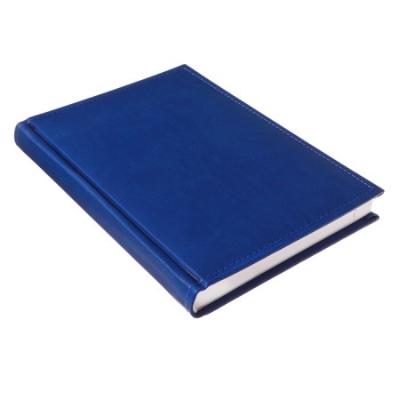 Deliciper of Leduced A5, 160 Vivevella sheets, artificial leather cover, blue-1