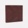 Male purse without a fastener, department for bills, for maps, color light brown