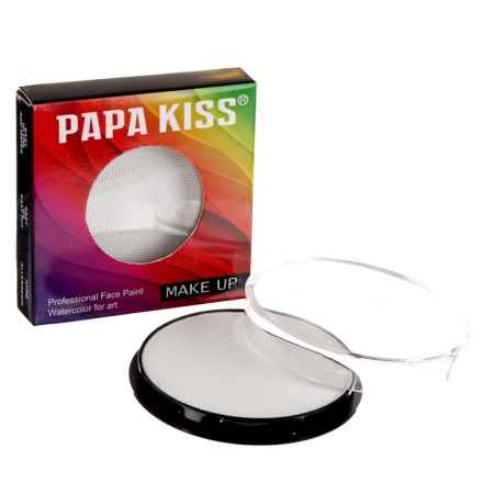 Professional aquagim for the face and body, white color-1