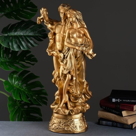 Figure "Adam and Eve" bronze, 27x42x70cm-3