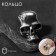 Ring "Right" Skull with the Sun, Color Black Silver, 18 size