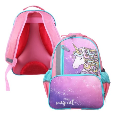 School backpack, 37 x 26 x 13 cm, ergonomic back, calligrata ORT "Unicorn"-5