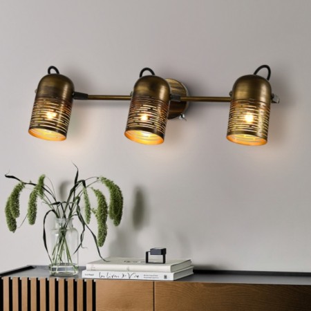 Lamp wall-flowing spot Rivoli Lamia 3kh27, 40 watts with a switch with a switch-3