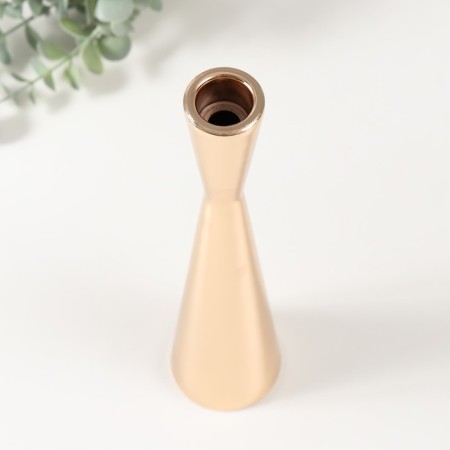 Summary Metal for 1 candle "Sand watch" d = 3 cm gold 6x27 cm-1