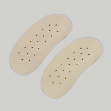 Five -holders for shoes, adhesive, breathing, 10 × 4 cm, pair, beige color-3