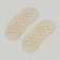 Five -holders for shoes, adhesive, breathing, 10 × 4 cm, pair, beige color