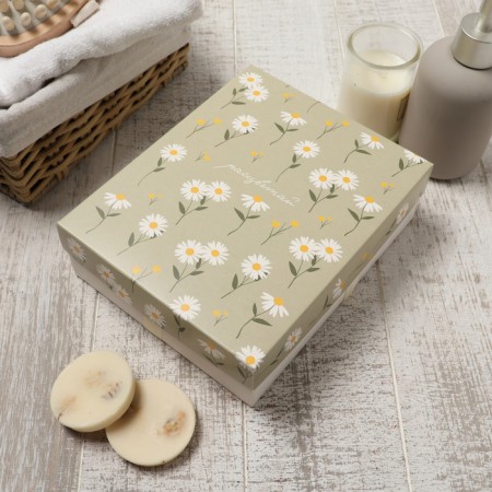 Set of terry napkins "Chamomile" 30x30 cm -5pcs, 100% hl, 340g/m2-4