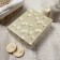 Set of terry napkins "Chamomile" 30x30 cm -5pcs, 100% hl, 340g/m2