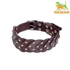 Collar of scaled scales 60 x 3.5 cm, Osh 43-56 cm, mix of flowers