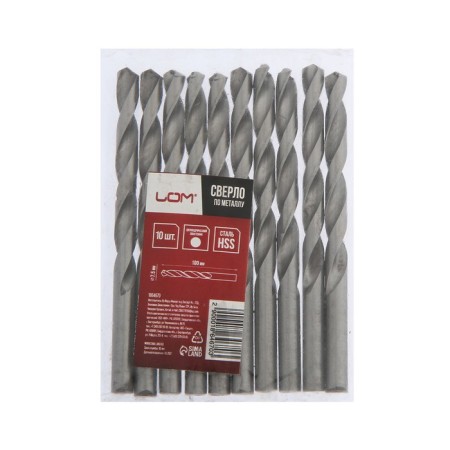 LOUN MOLE drill, HSS, cylindrical shank, 7.5 x 110 mm, 10 pcs.-1