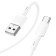 Hoco X83, Type -C cable - USB, 3 A, 1 m, data transfer, PVC, white