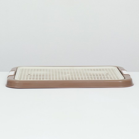 Dog toilet, 51 x 38 x 3 cm, brown-3