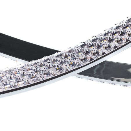 Orione 3 cm chandelier, D 80 cm, 1x160W LED-4
