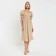 Women's dress minku: enjoy is beige color, size 46