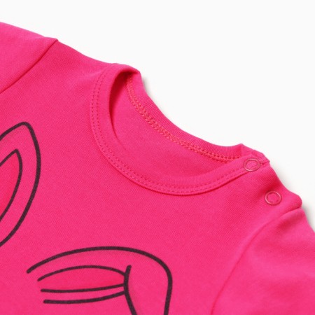 Body baby, raspberry color, height 62 (1-3 months)-1